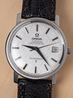 Omega Constellation linen dial
