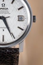 Omega Constellation linen dial