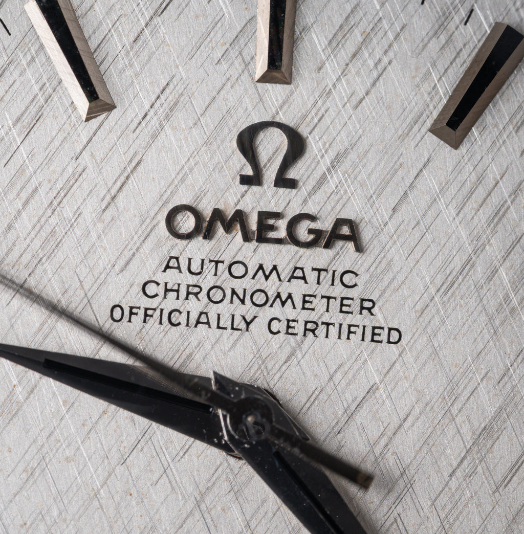 Omega Constellation linen dial
