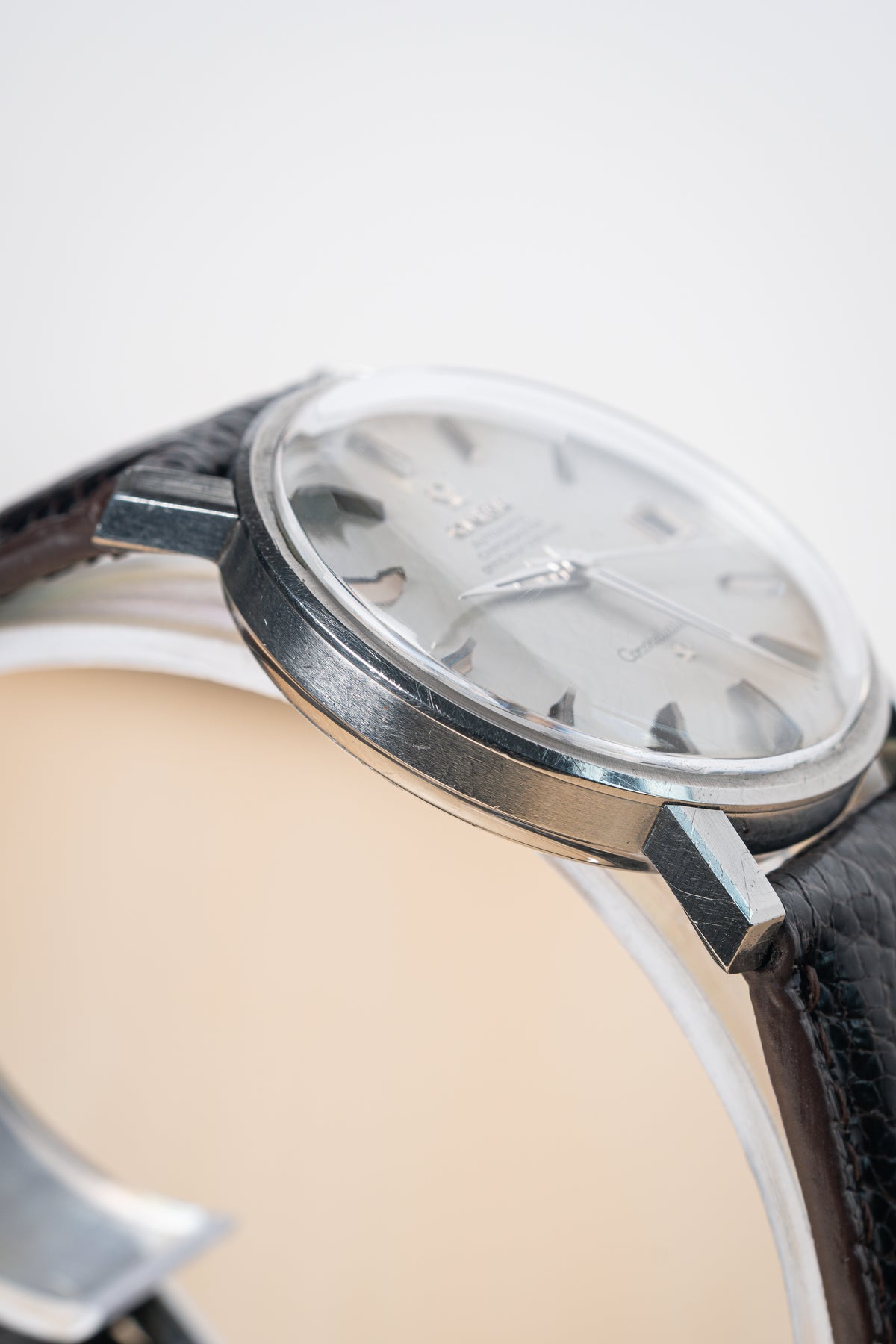 Omega Constellation linen dial