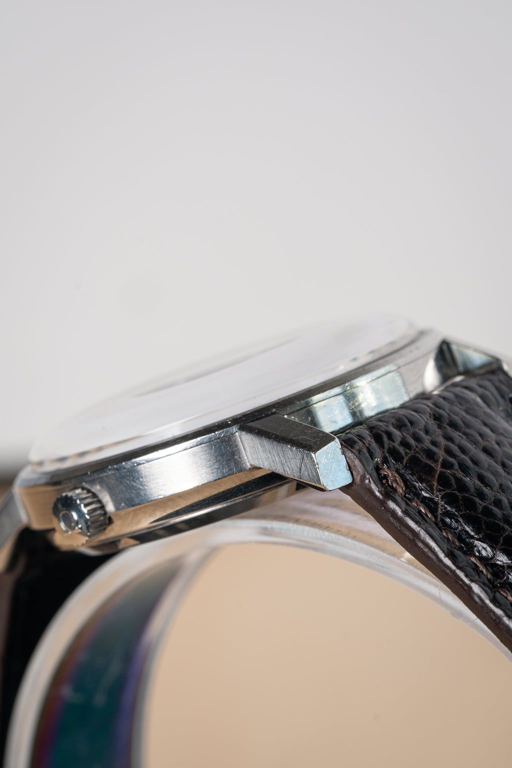 Omega Constellation linen dial