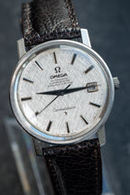 Omega Constellation linen dial
