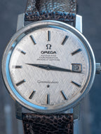 Omega Constellation linen dial