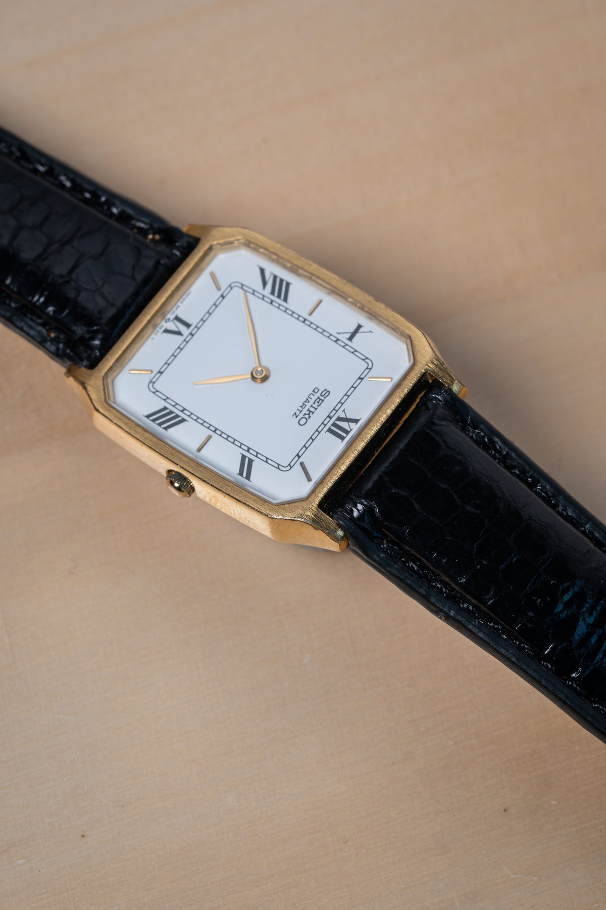 Seiko Tank white roman