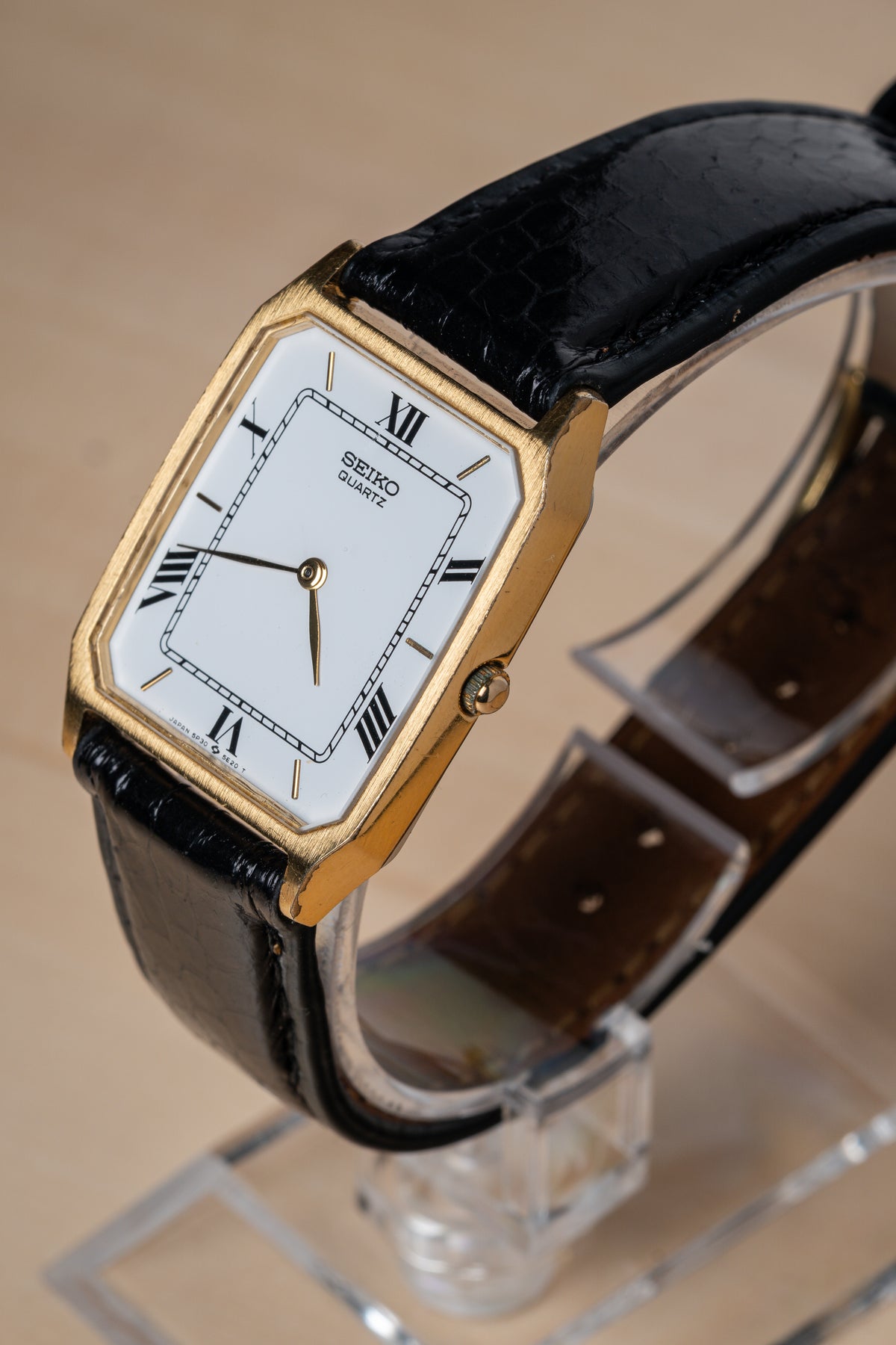 Seiko Tank white roman