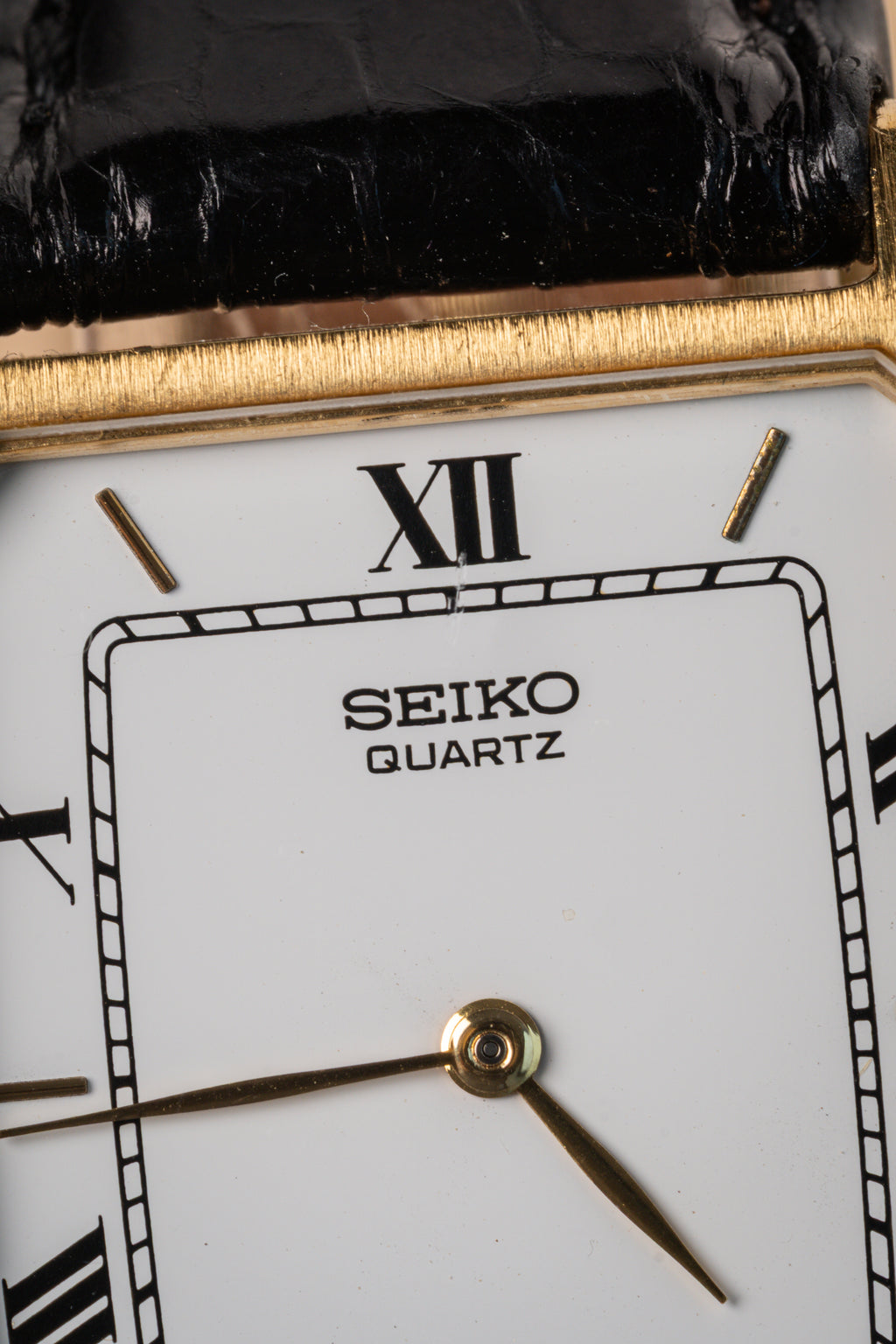 Seiko Tank white roman