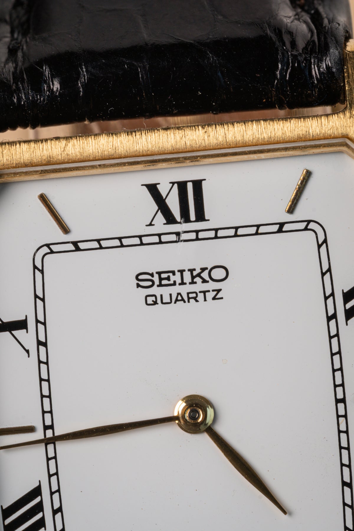 Seiko Tank white roman