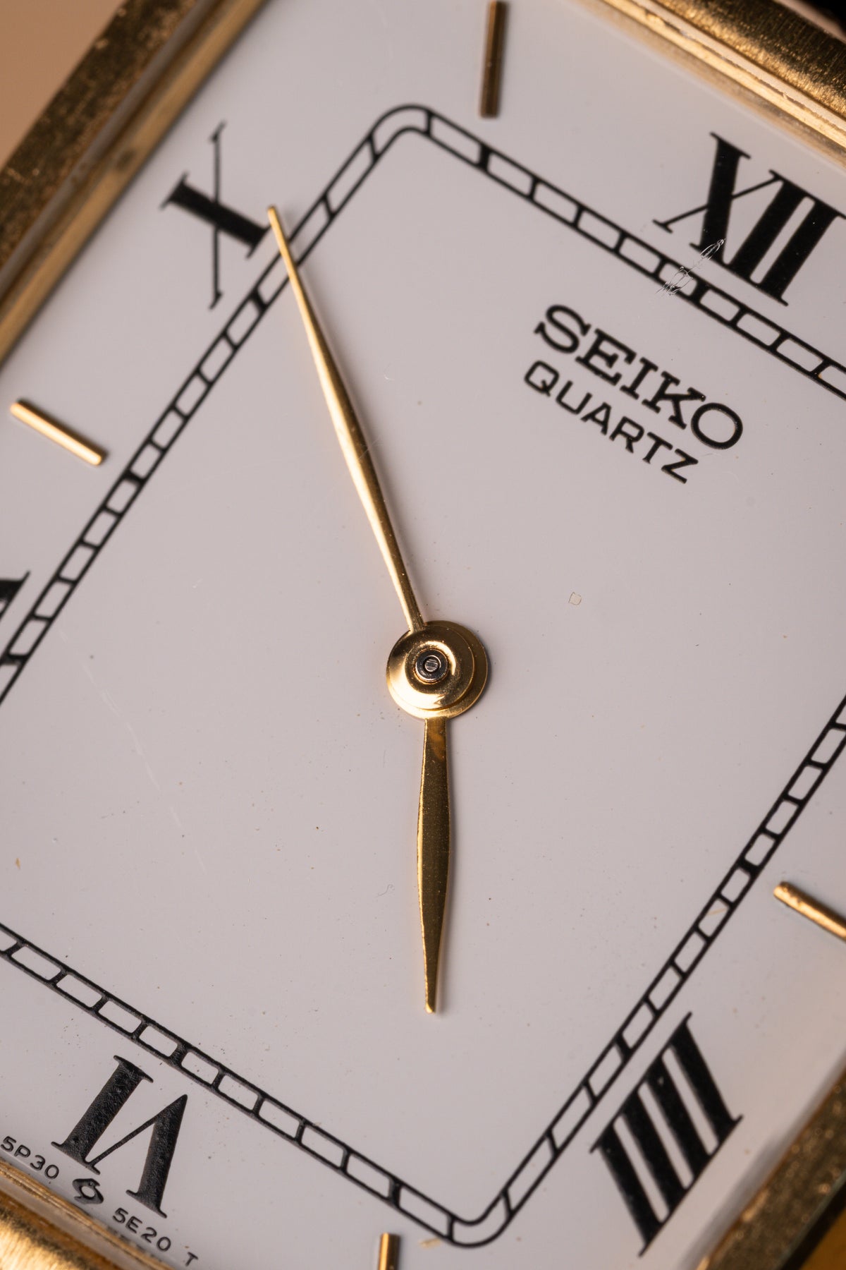 Seiko Tank white roman