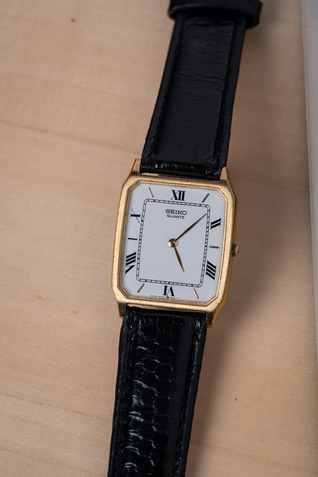 Seiko Tank white roman