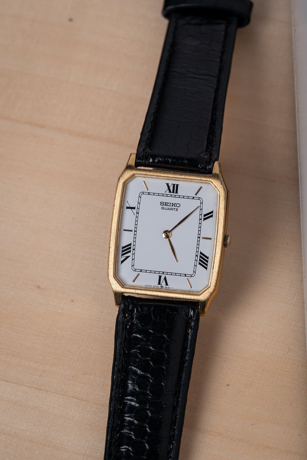 Seiko Tank white roman