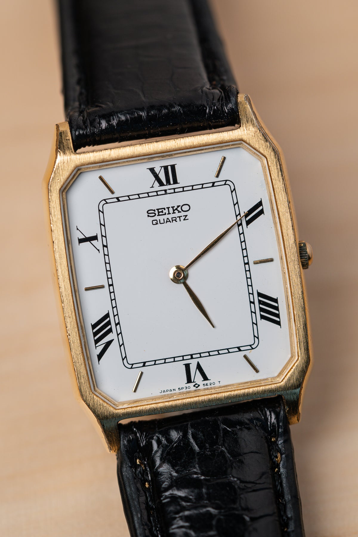 Seiko Tank white roman