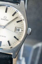 Omega Genève silver dial