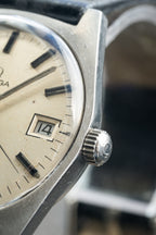 Omega Genève silver dial
