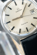 Omega Genève silver dial